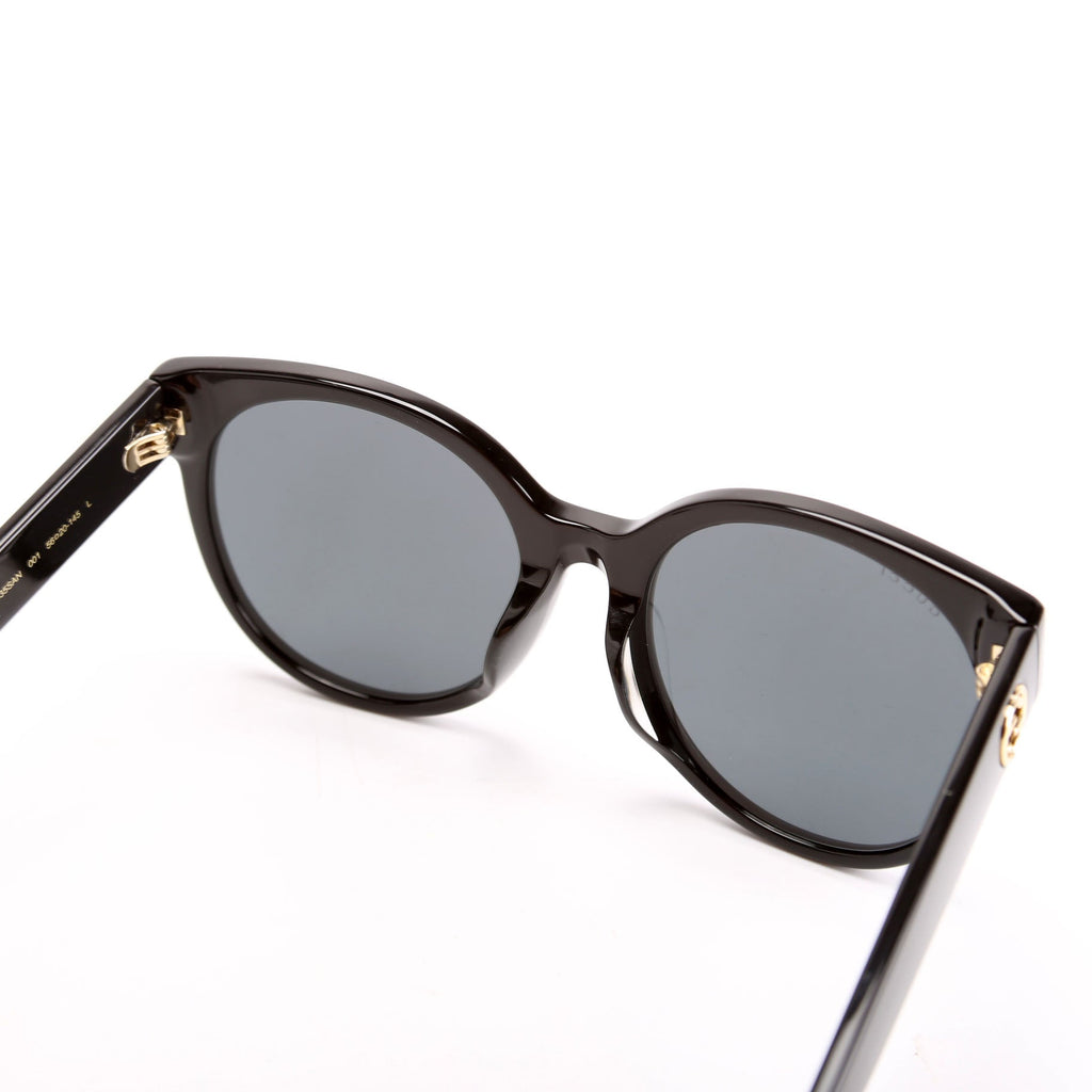 GG0035SAN Round Sunglasses Black