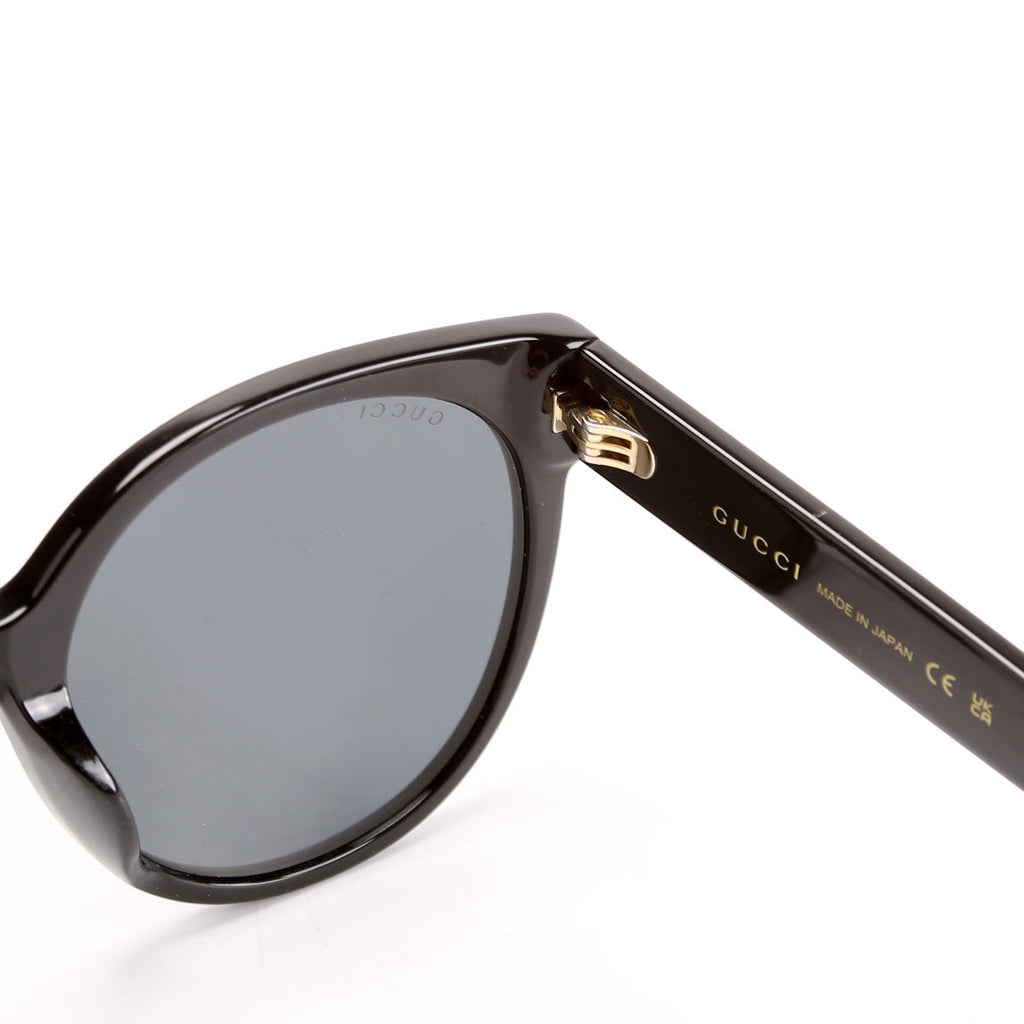 GG0035SAN Round Sunglasses Black