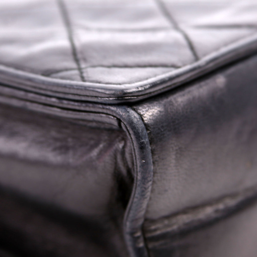 CC Full Flap Mini Bag Quilted Lambskin Vintage