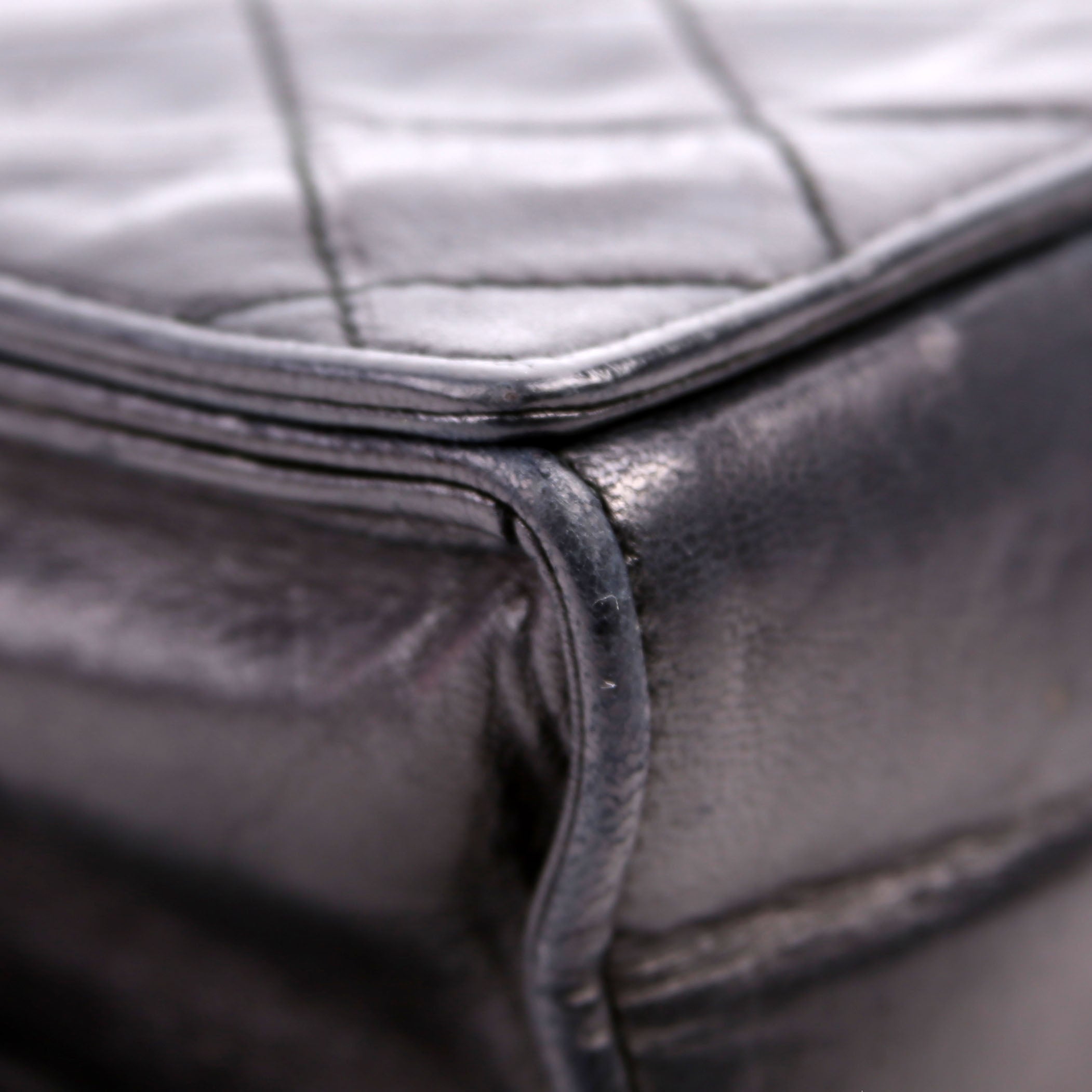 CC Full Flap Mini Bag Quilted Lambskin Vintage