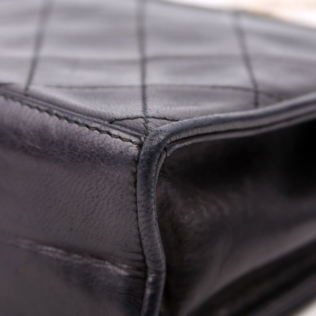 CC Full Flap Mini Bag Quilted Lambskin Vintage