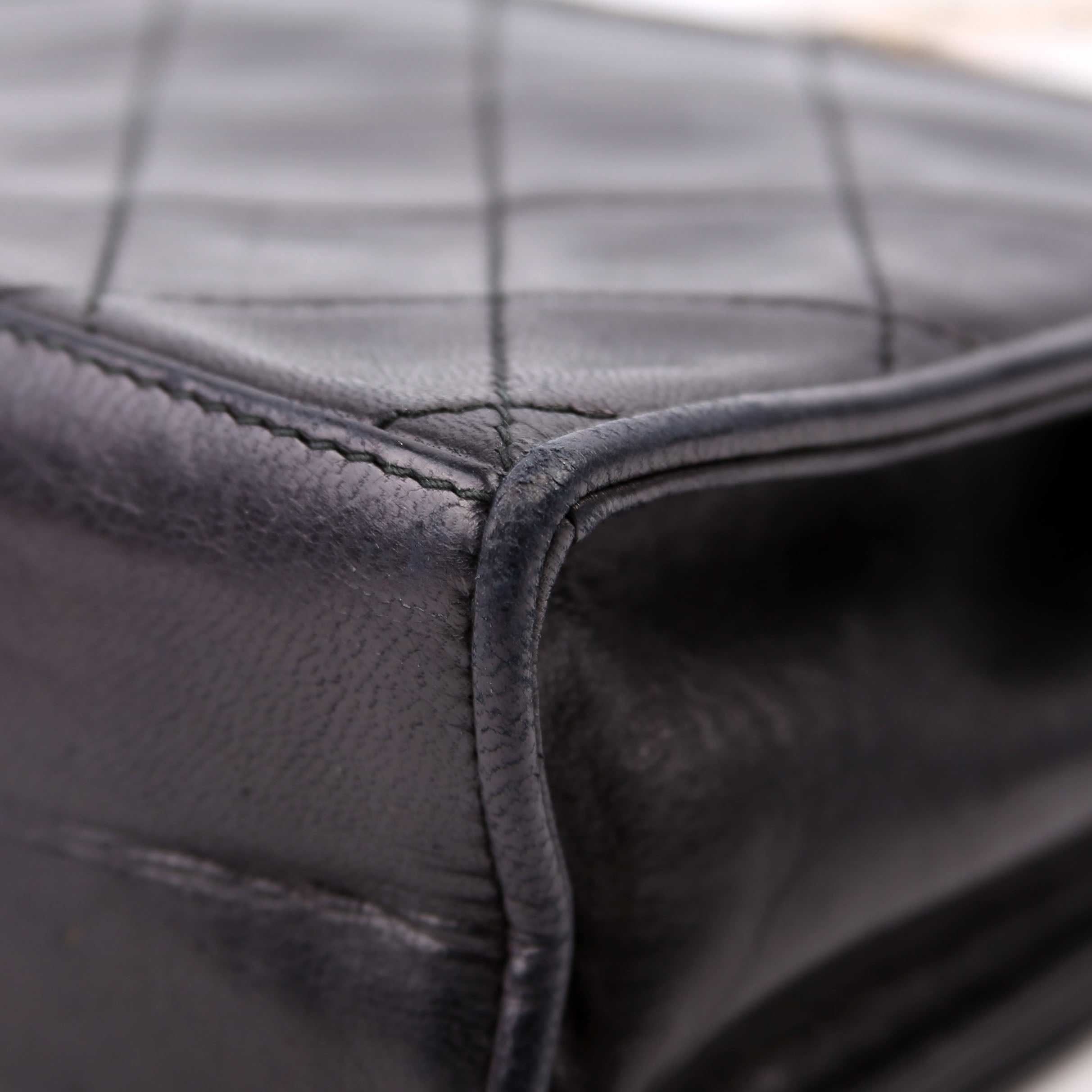 CC Full Flap Mini Bag Quilted Lambskin Vintage