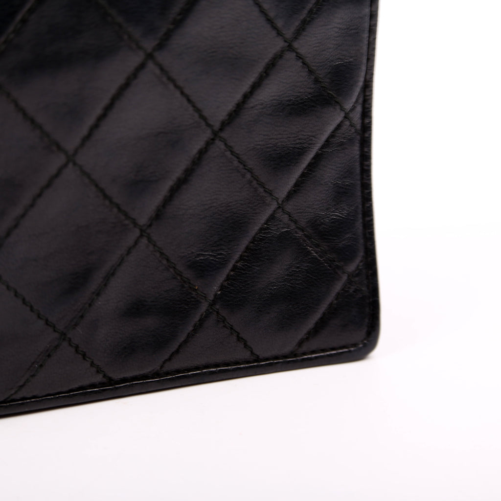 CC Full Flap Mini Bag Quilted Lambskin Vintage