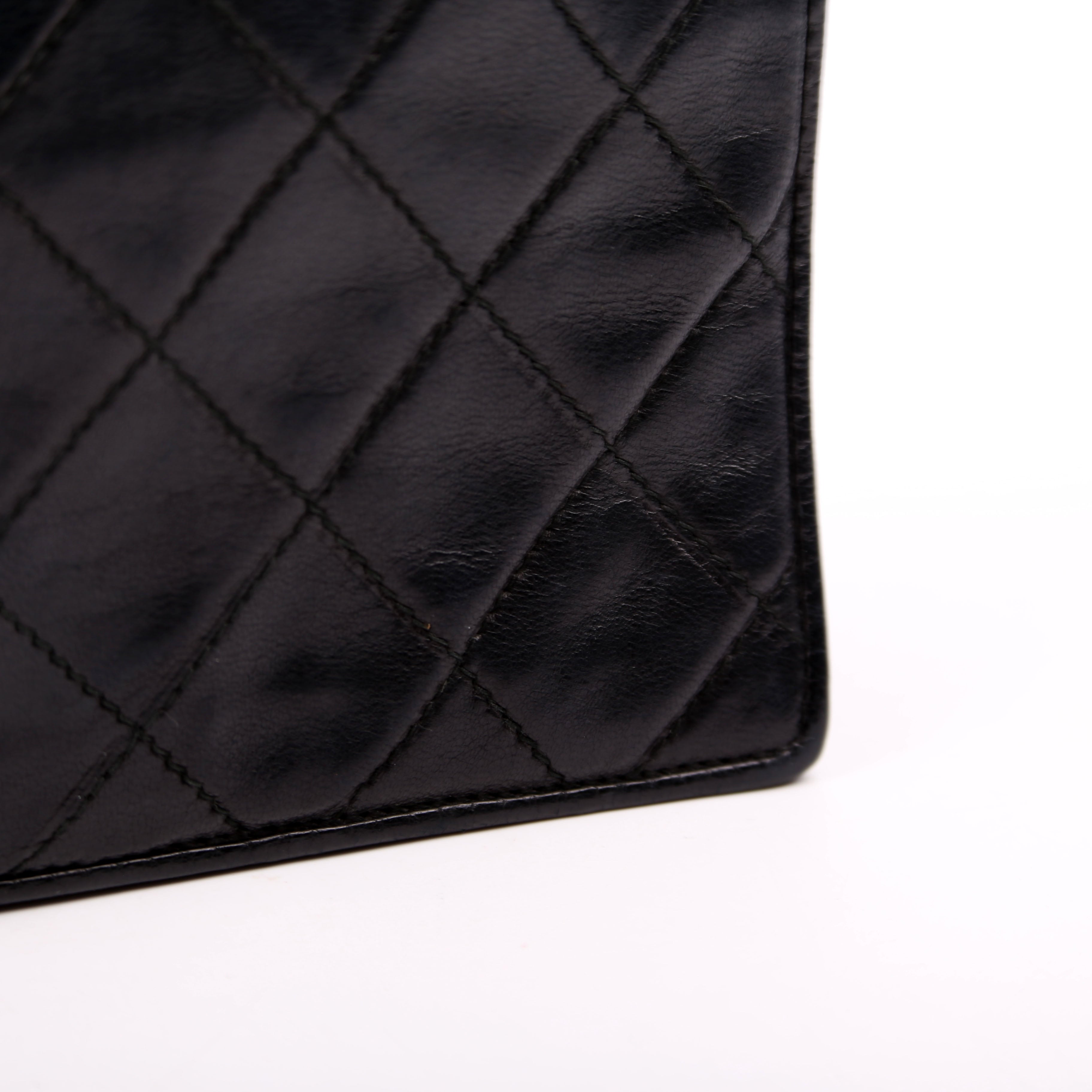 CC Full Flap Mini Bag Quilted Lambskin Vintage