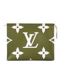 Toiletry Pouch 26 Giant Monogram Green