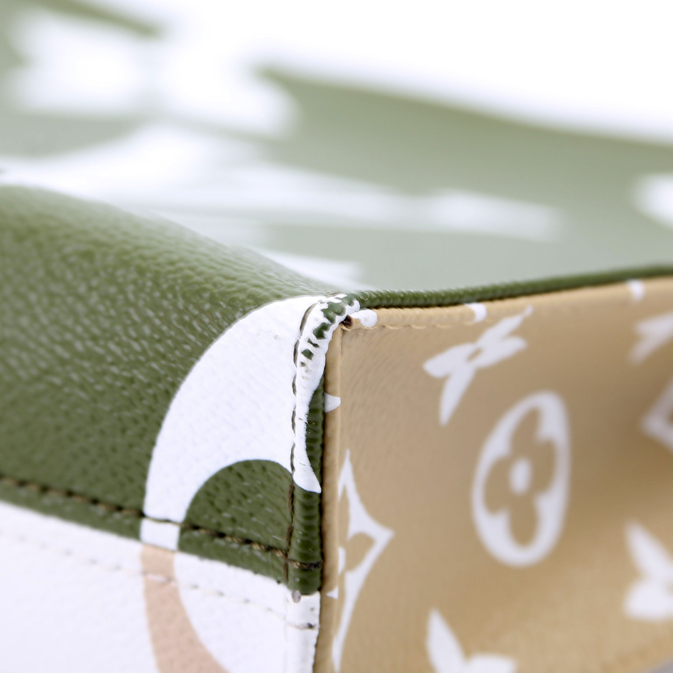 Toiletry Pouch 26 Giant Monogram Green
