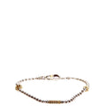 Caviar Icon Two-Tone Beaded Bracelet 925/750
