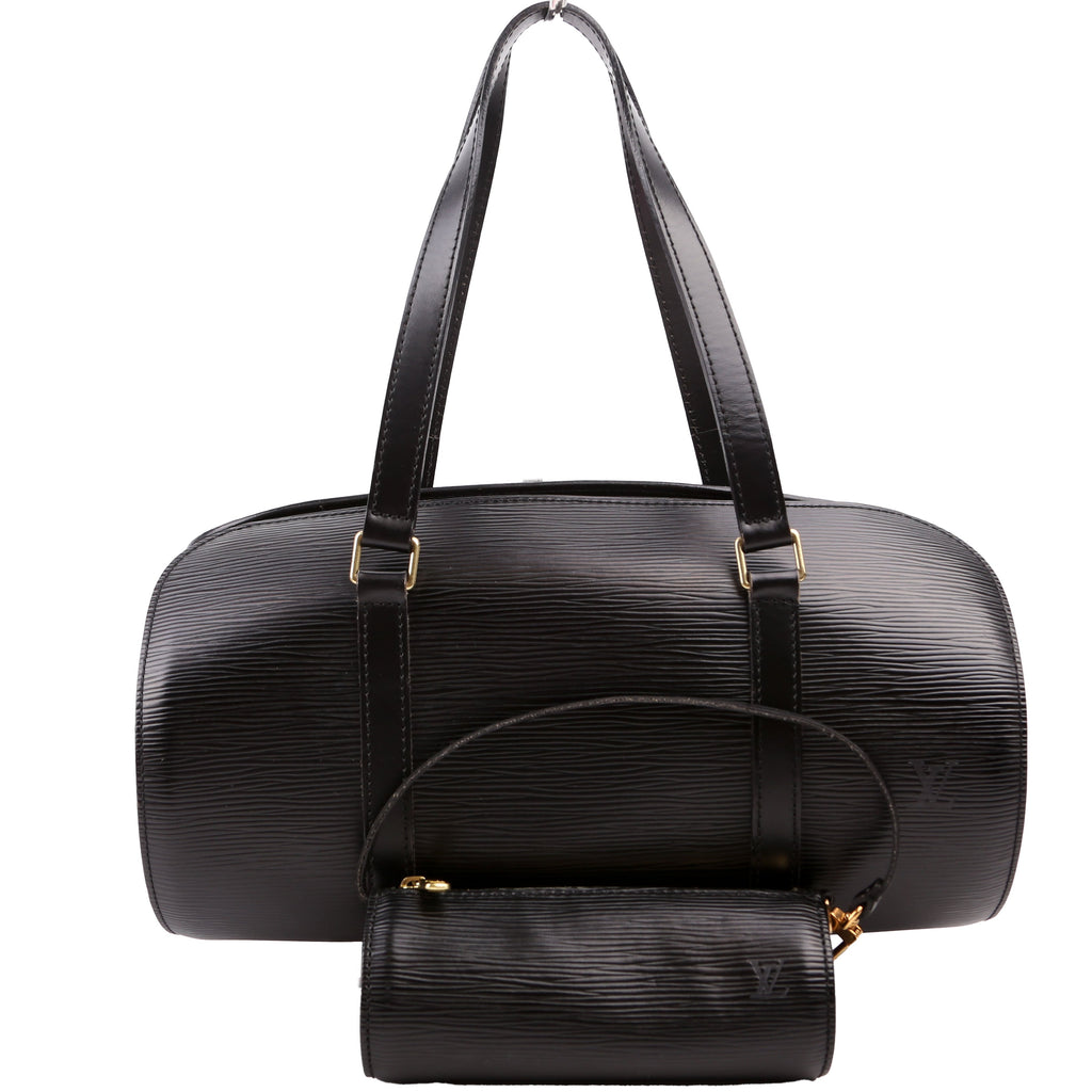 Soufflot With Pouch Epi Black