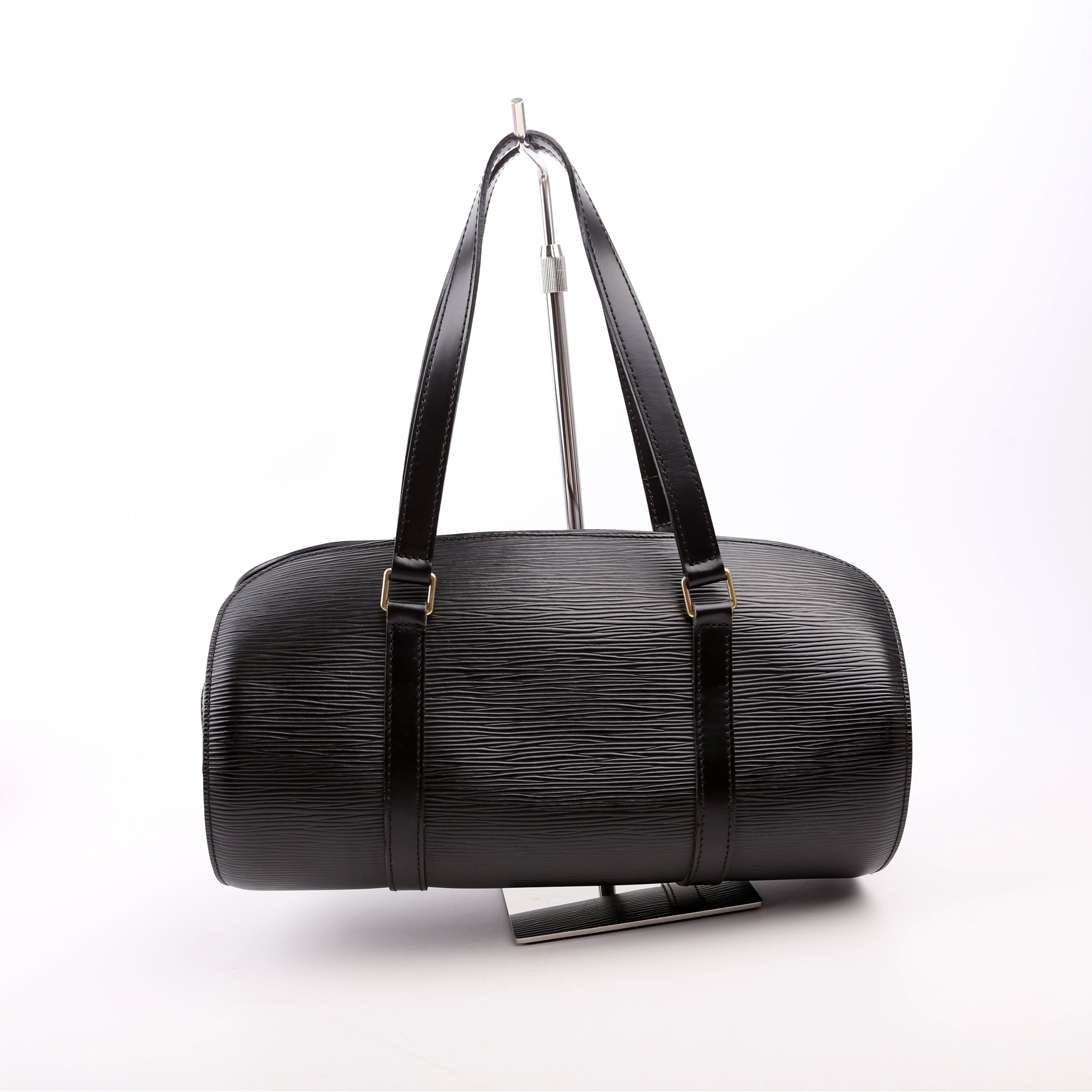 Soufflot With Pouch Epi Black