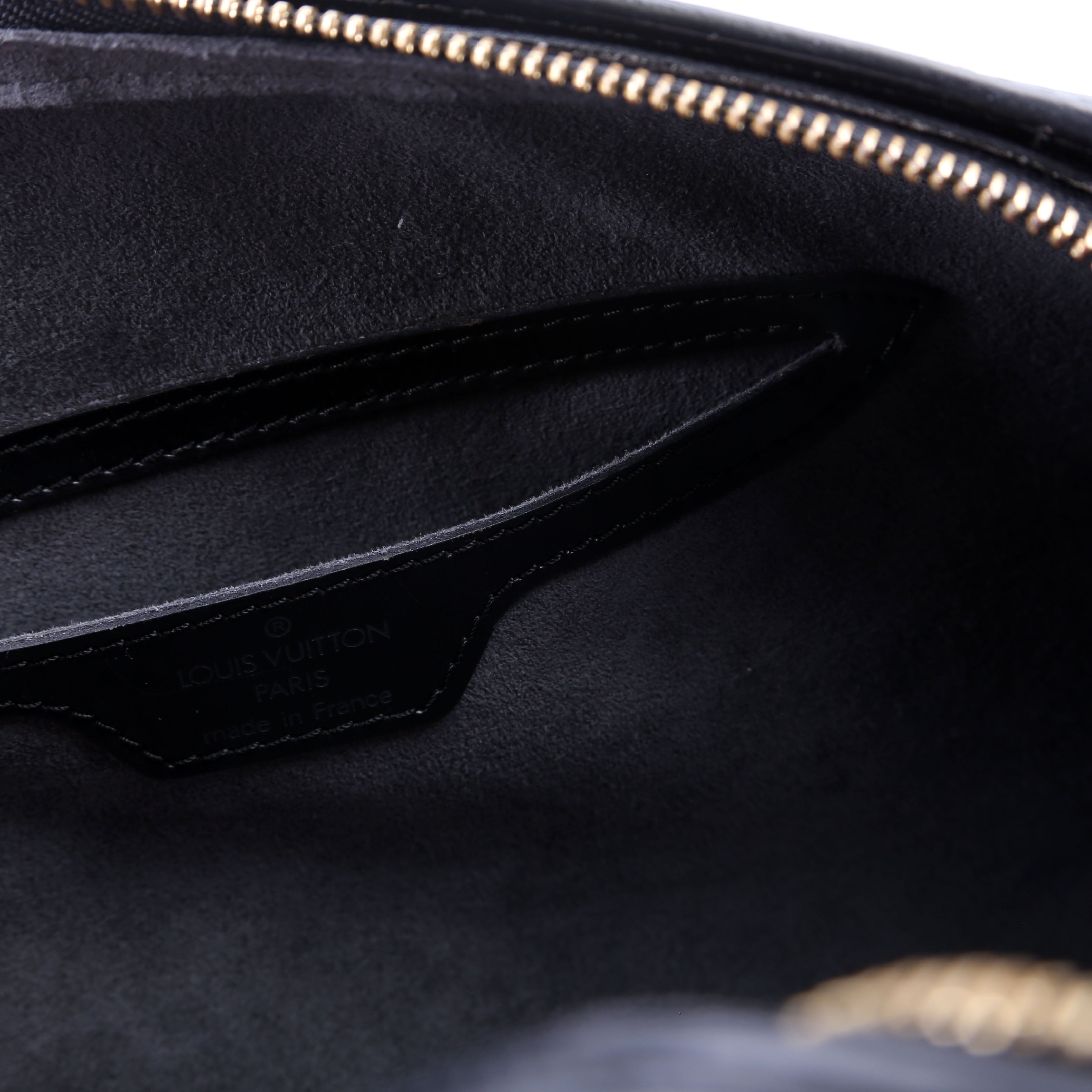 Soufflot With Pouch Epi Black