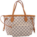 Neverfull With Wallet OM Damier Azur