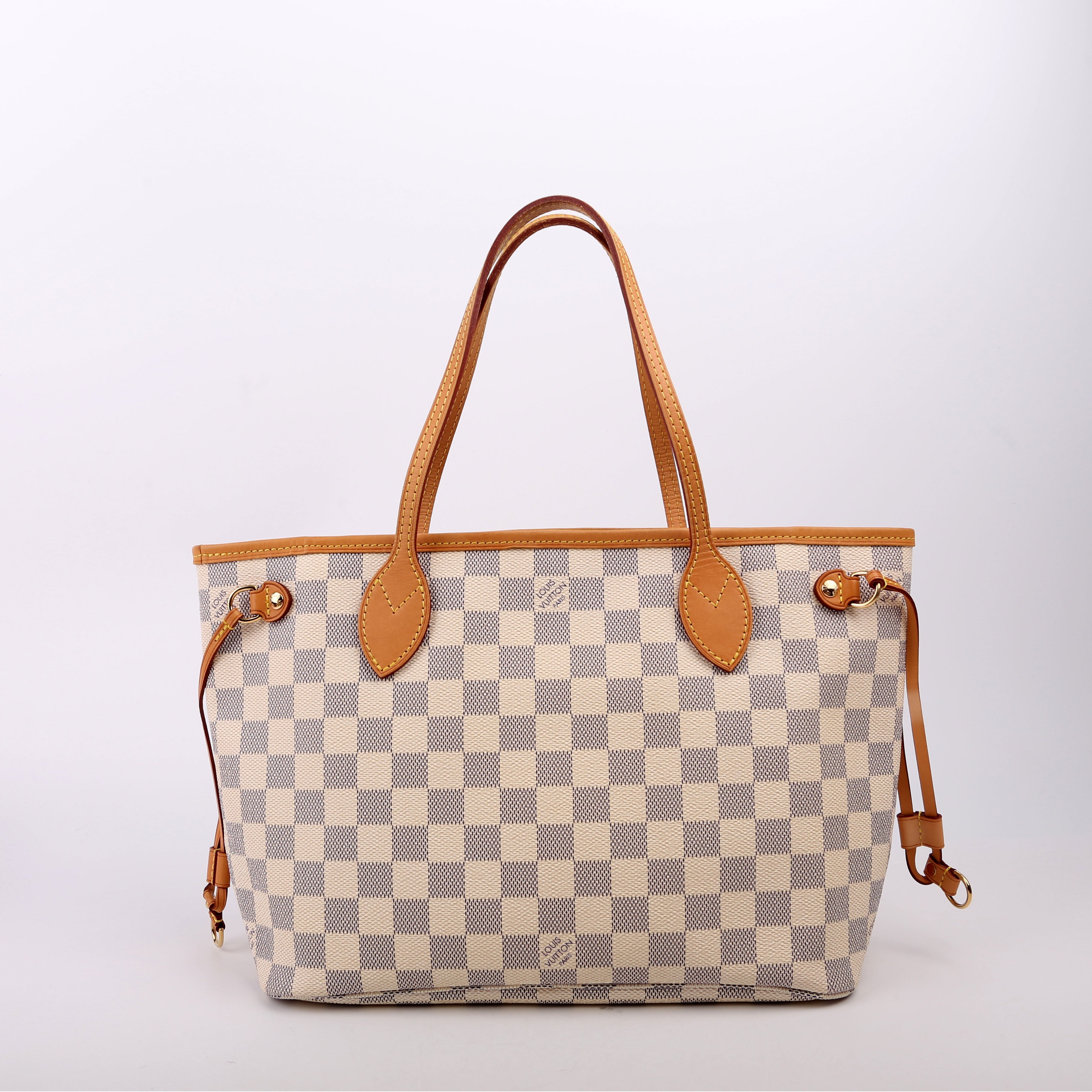 Neverfull With Wallet OM Damier Azur