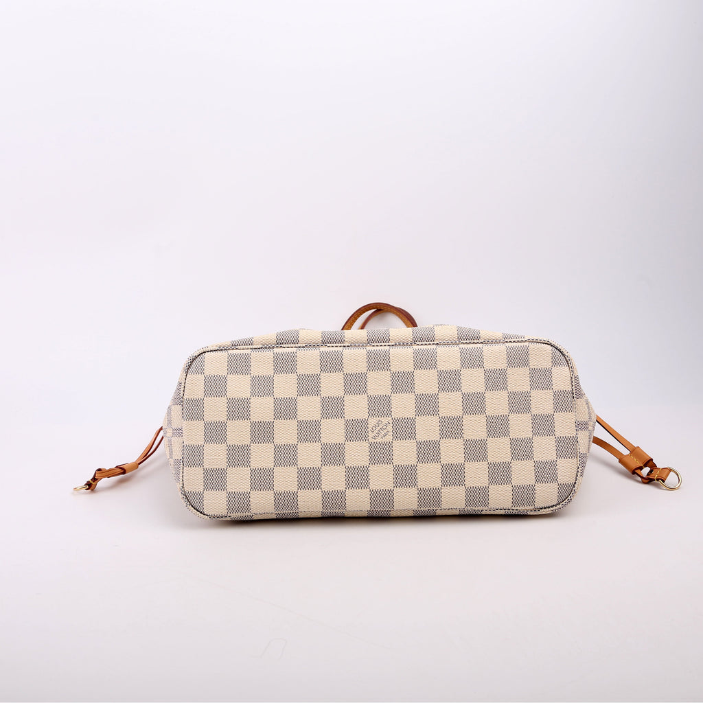 Neverfull With Wallet OM Damier Azur