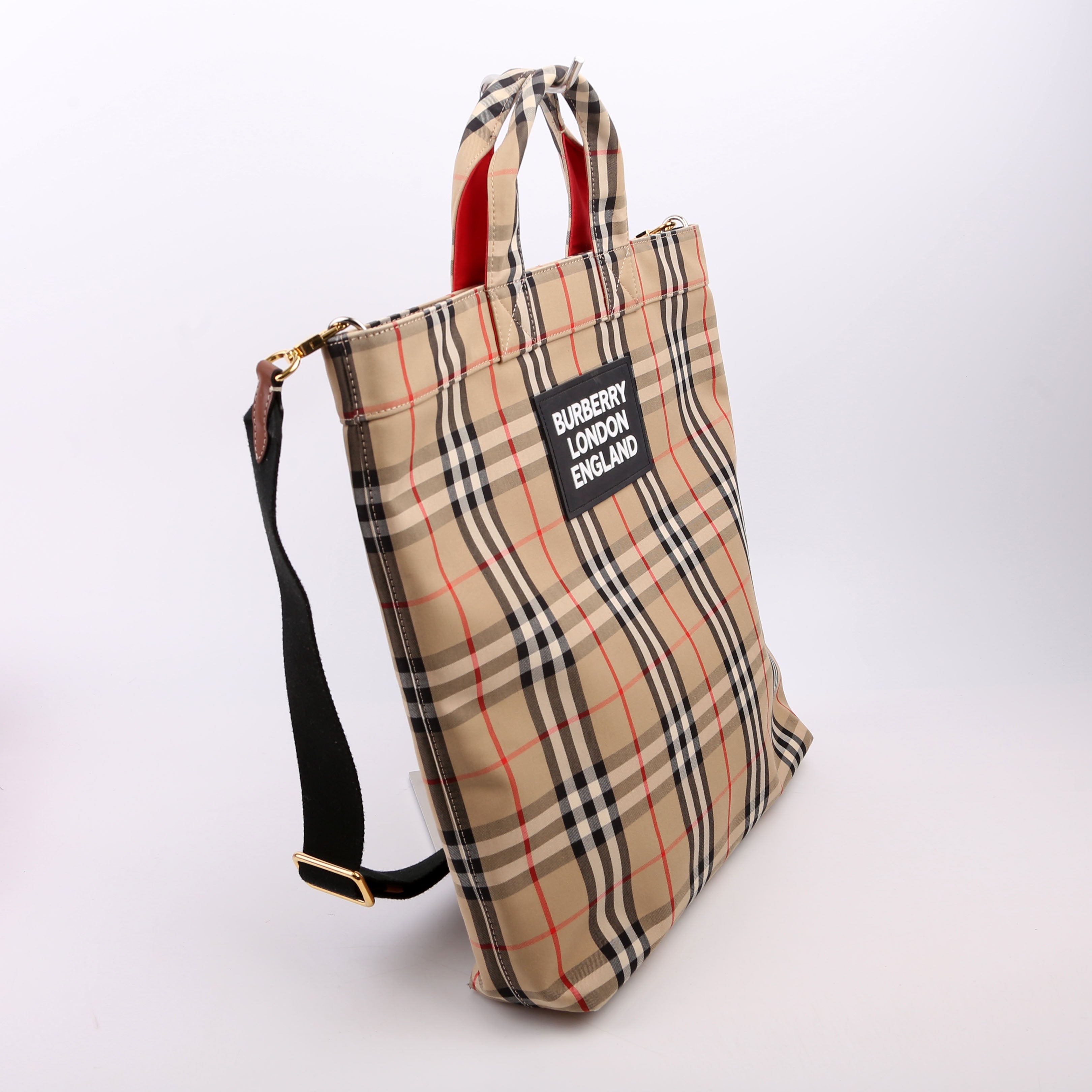 Vintage Check Artie Convertible Tote
