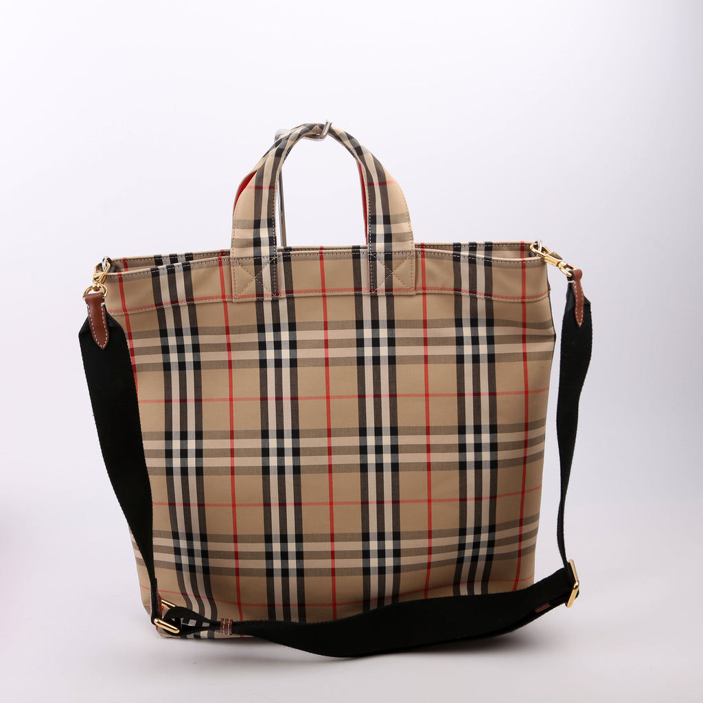 Vintage Check Artie Convertible Tote