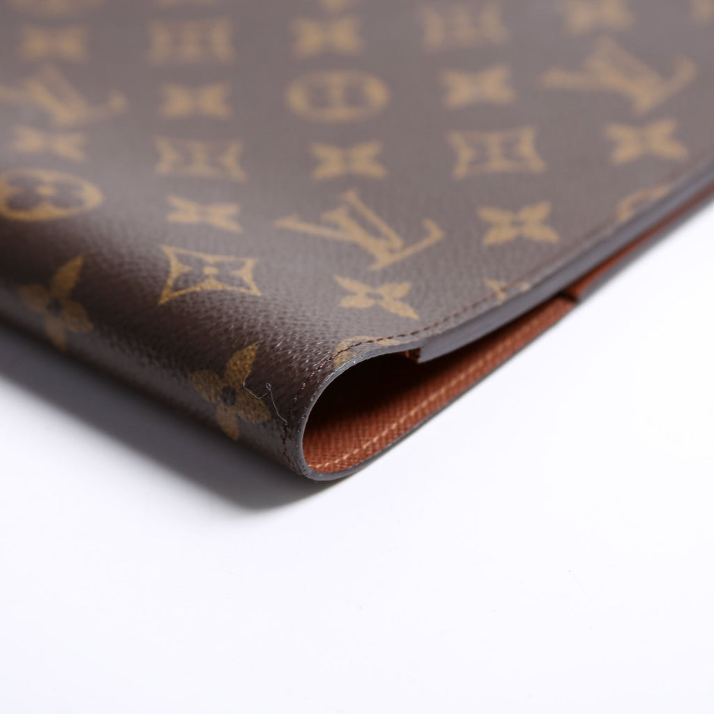 Desk Agenda Cover Monogram