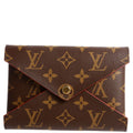 Kirigami Pouch Medium Monogram Red