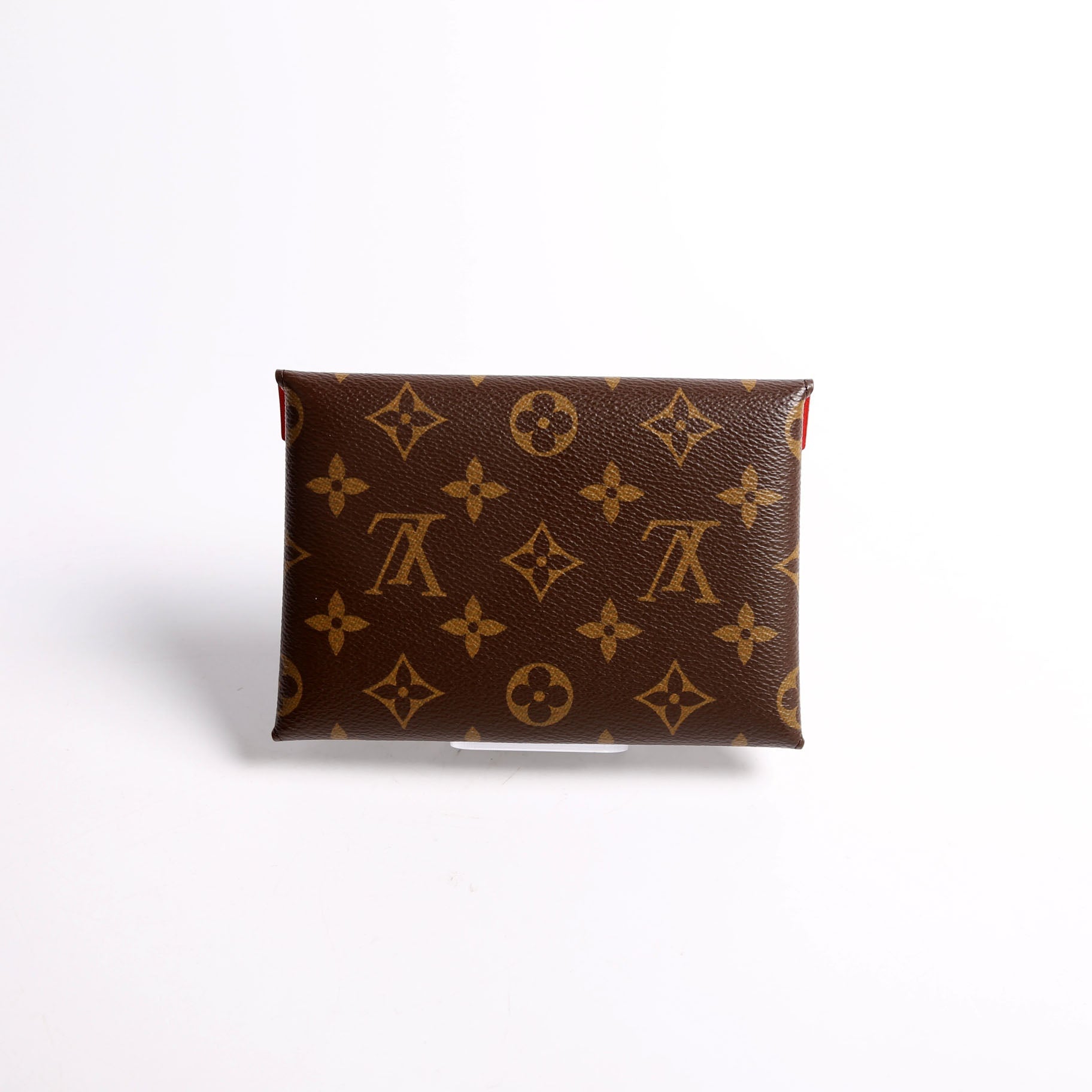 Kirigami Pouch Medium Monogram Red