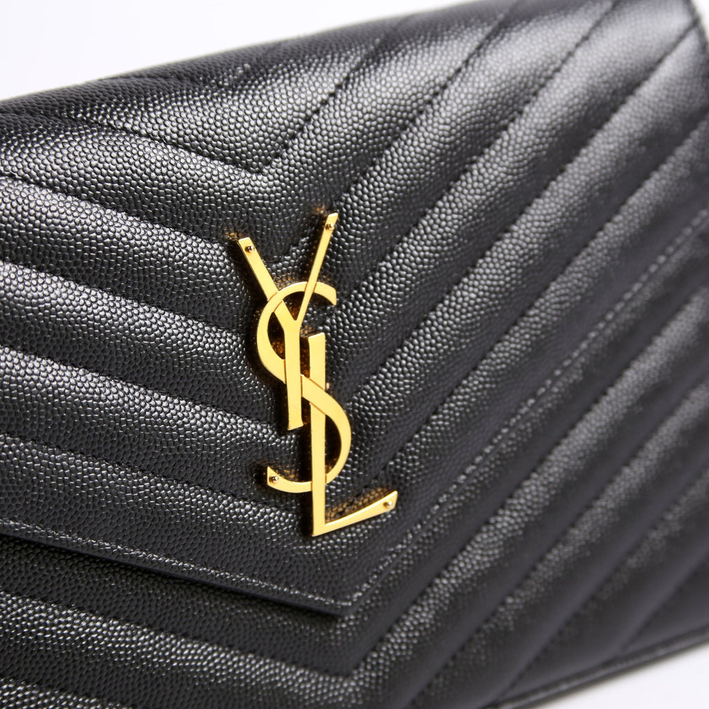 Grain De Chain Wallet 377828 Black