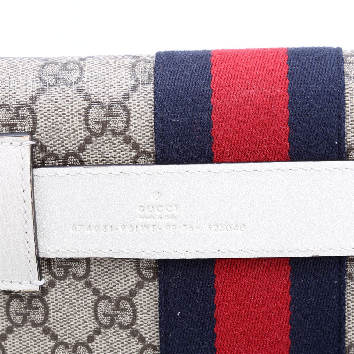 Gucci 674081 GG Supreme Ophidia Belt Bag