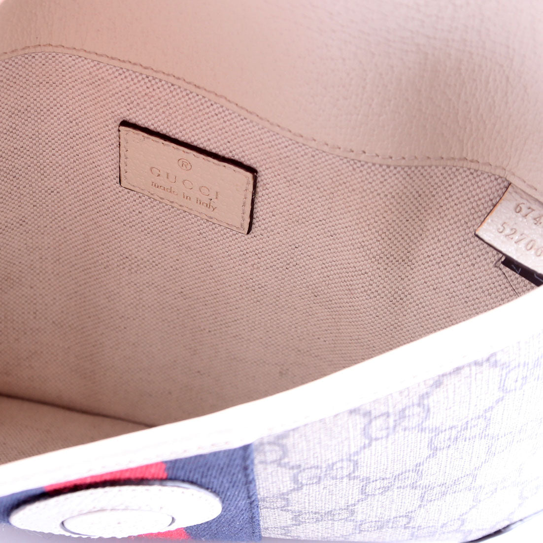 Gucci 674081 GG Supreme Ophidia Belt Bag