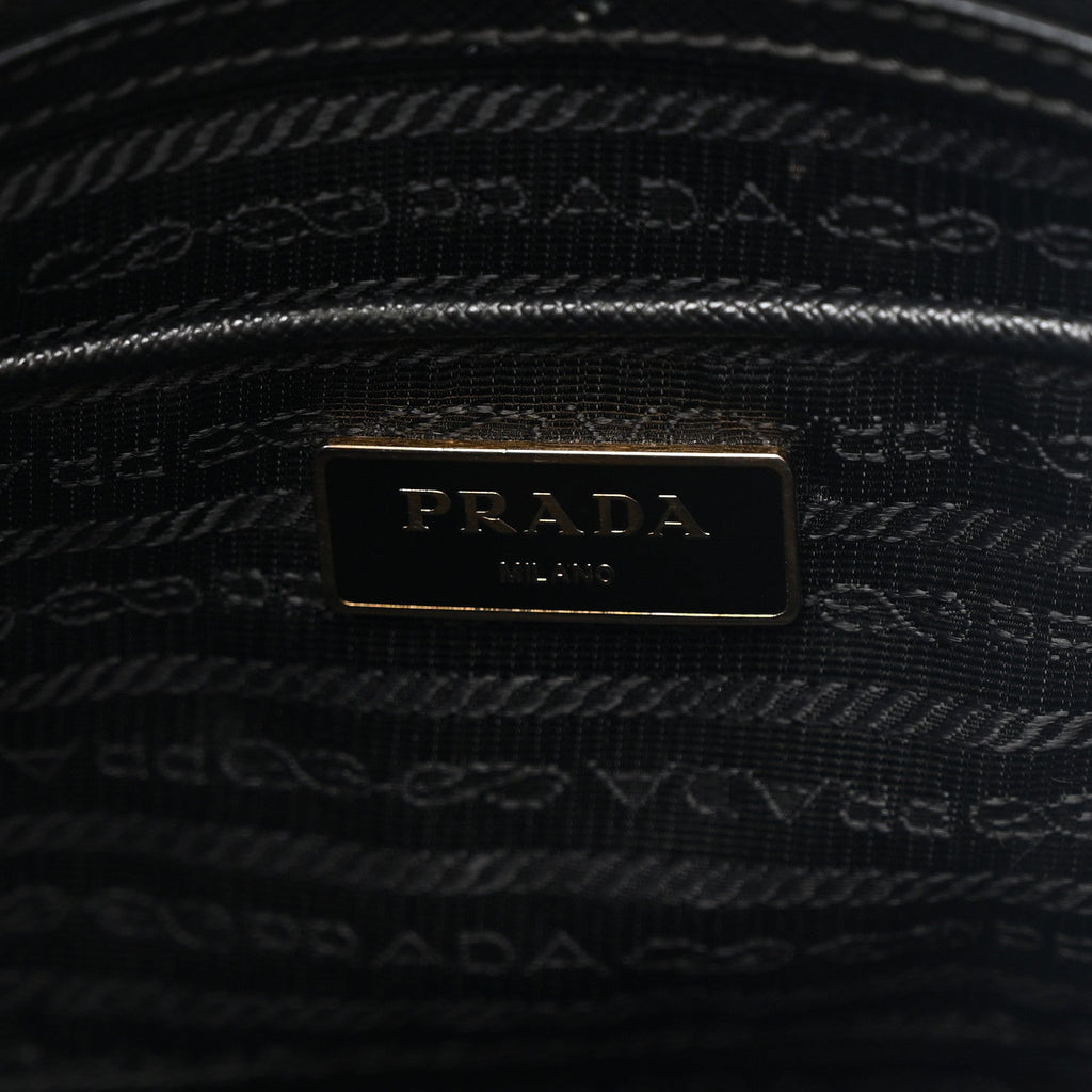 Prada Saffiano Lux Large Tote Black