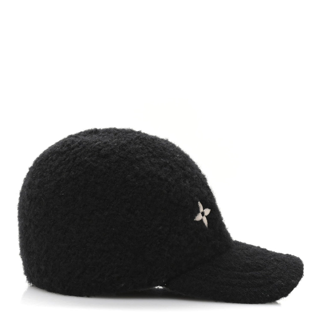 Louis Vuitton Wool Woolgram Cap L Black