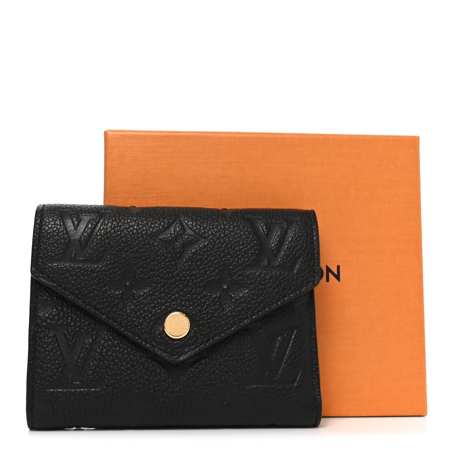Louis Vuitton Empreinte Victorine Wallet Black