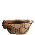 696031 Jumbo GG Canvas Belt Bag Tan/Brown