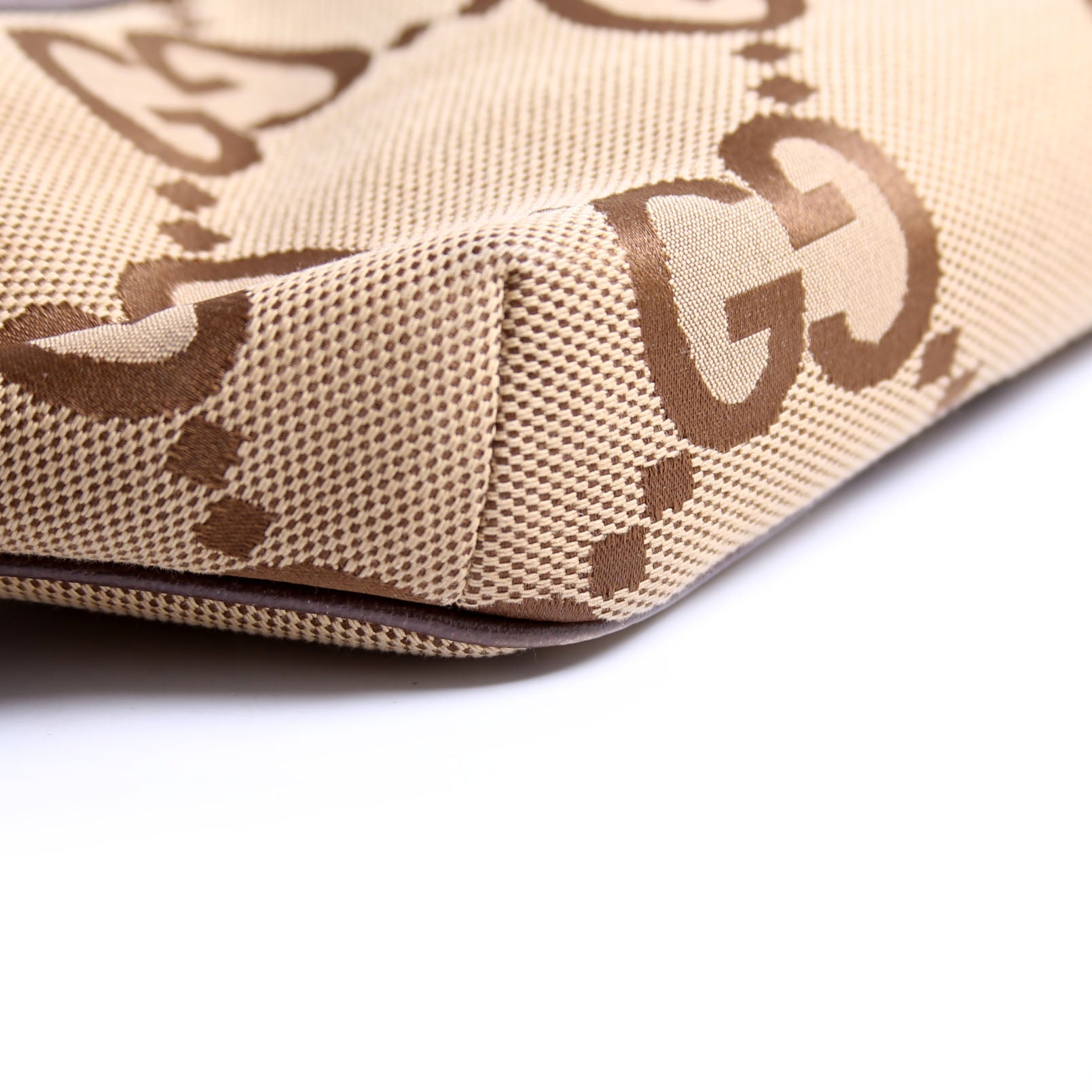 696031 Jumbo GG Canvas Belt Bag Tan/Brown