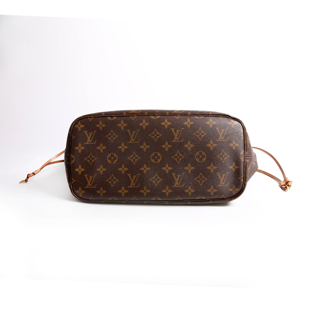 Neverfull With Wallet MM Monogram Pink