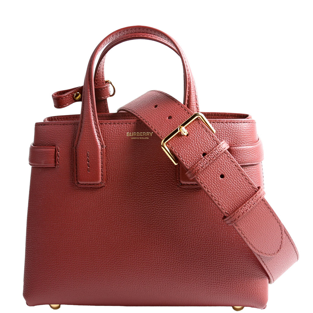 8068558 Banner Tote Small Burgundy