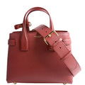 8068558 Banner Tote Small Burgundy