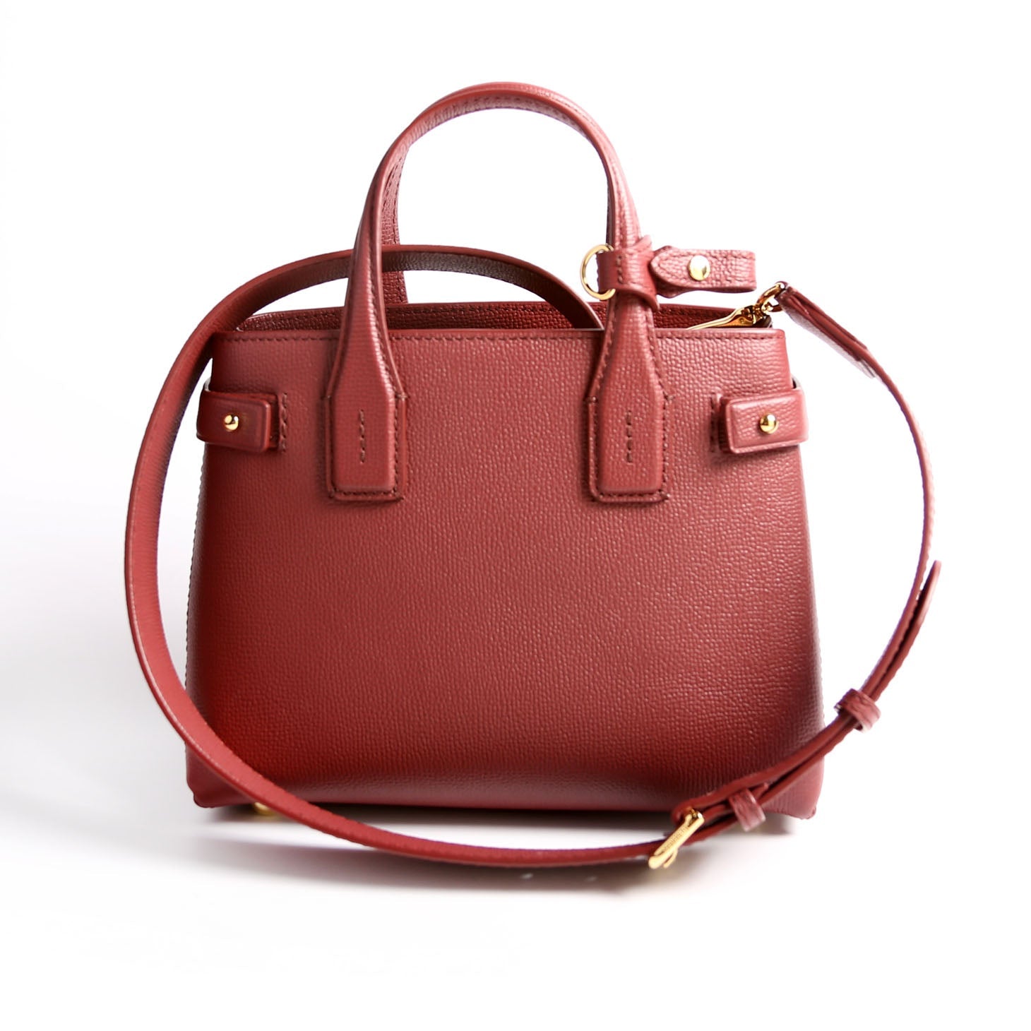 8068558 Banner Tote Small Burgundy