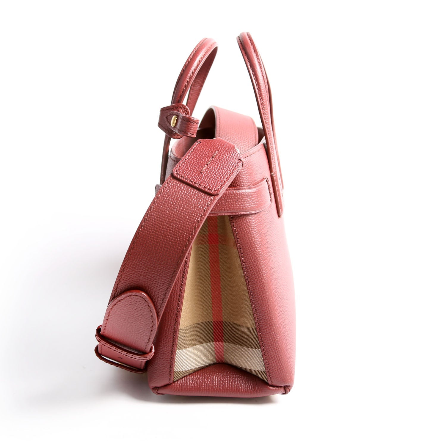 8068558 Banner Tote Small Burgundy