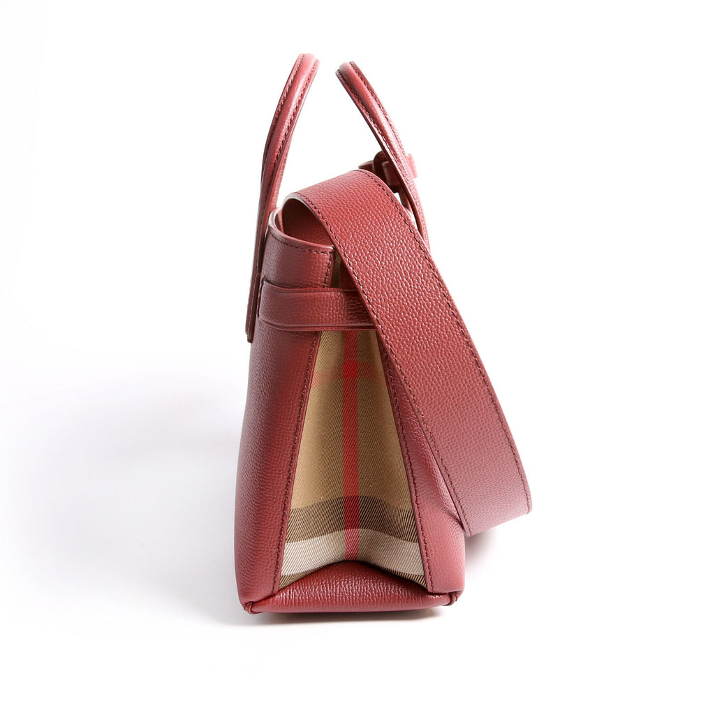 8068558 Banner Tote Small Burgundy