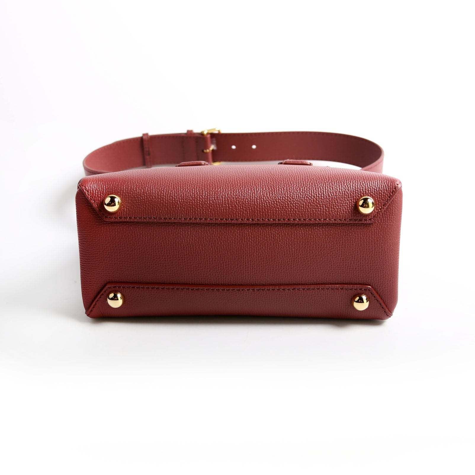 8068558 Banner Tote Small Burgundy
