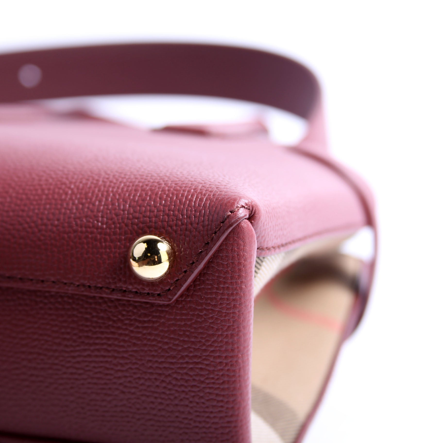 8068558 Banner Tote Small Burgundy