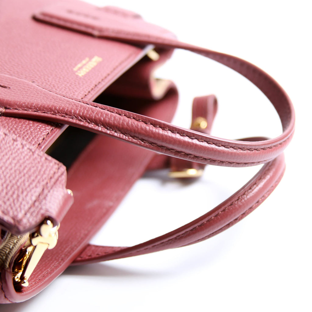 8068558 Banner Tote Small Burgundy