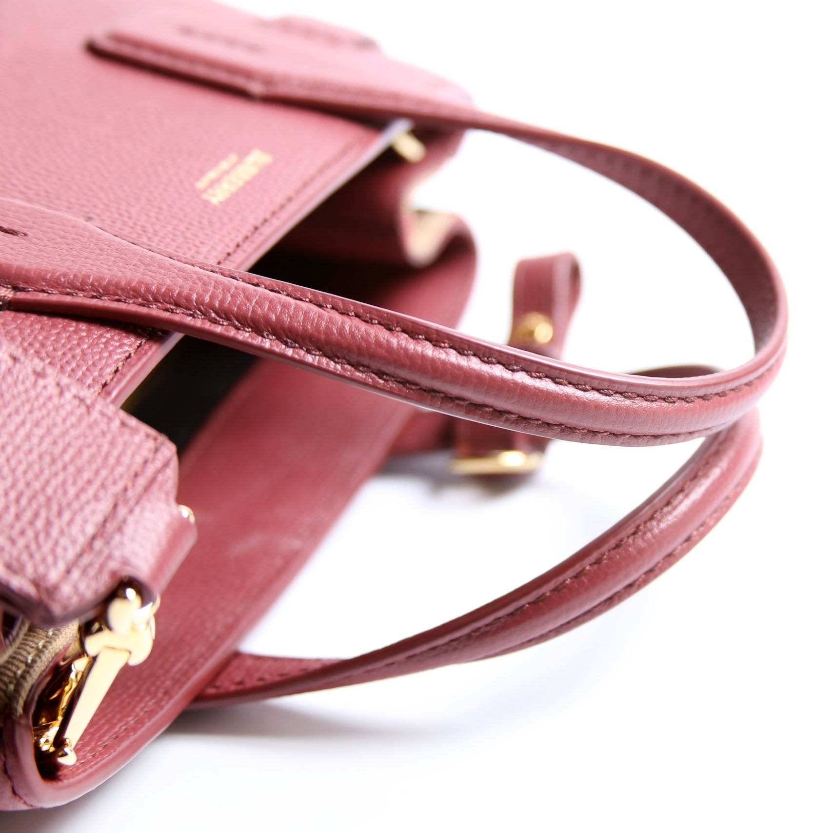 8068558 Banner Tote Small Burgundy