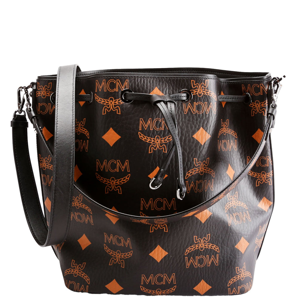 Dessau Drawstring Bucket Black/Orange