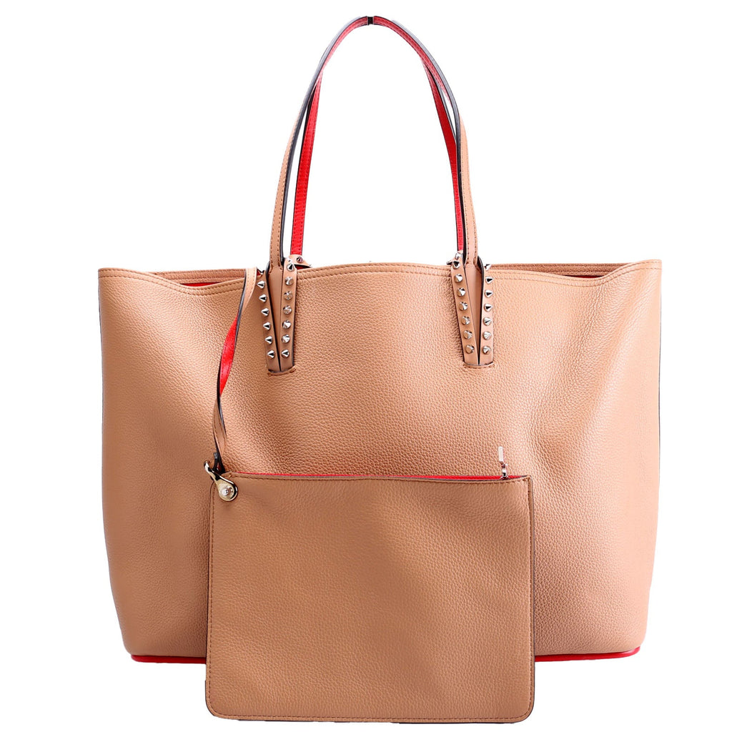 Cabata Tote With Pouch Leather Tan