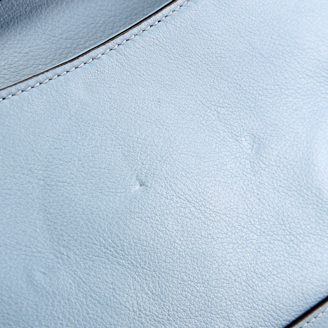699268 Blondie Leather Shoulder Bag Blue