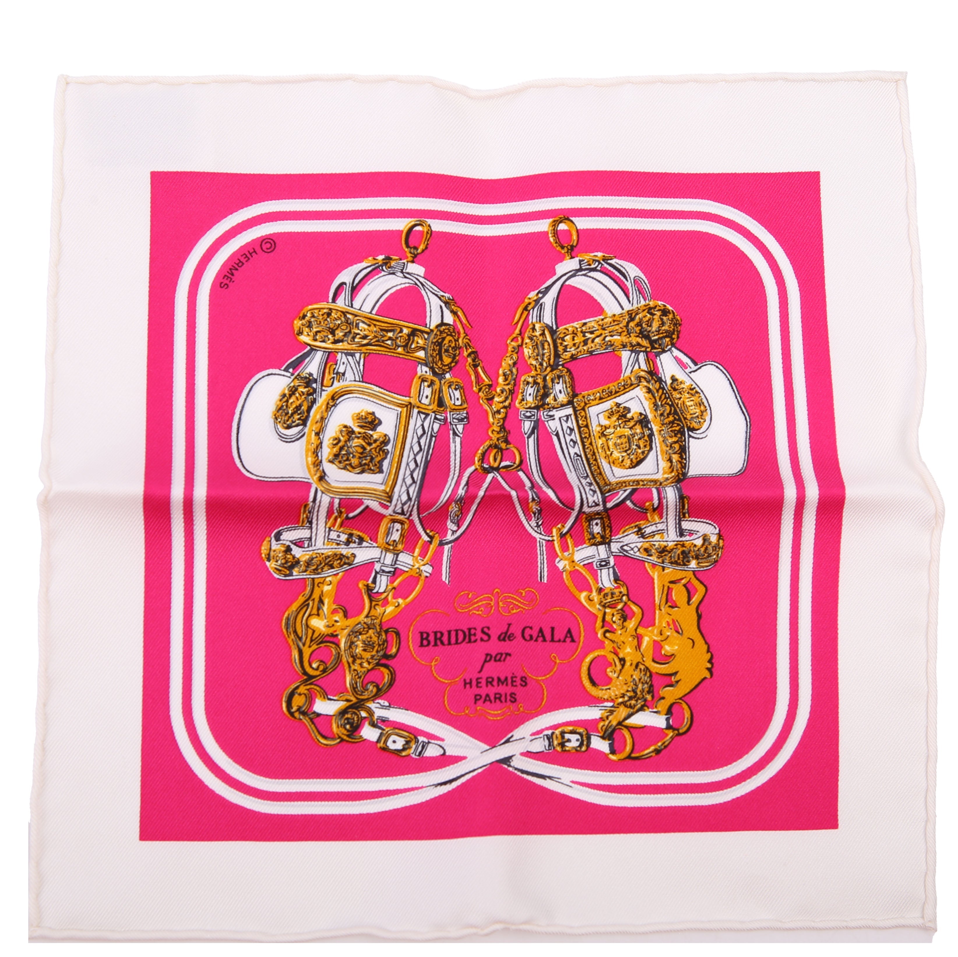 Brides De Gala Wash Nano Silk Scarf Pink