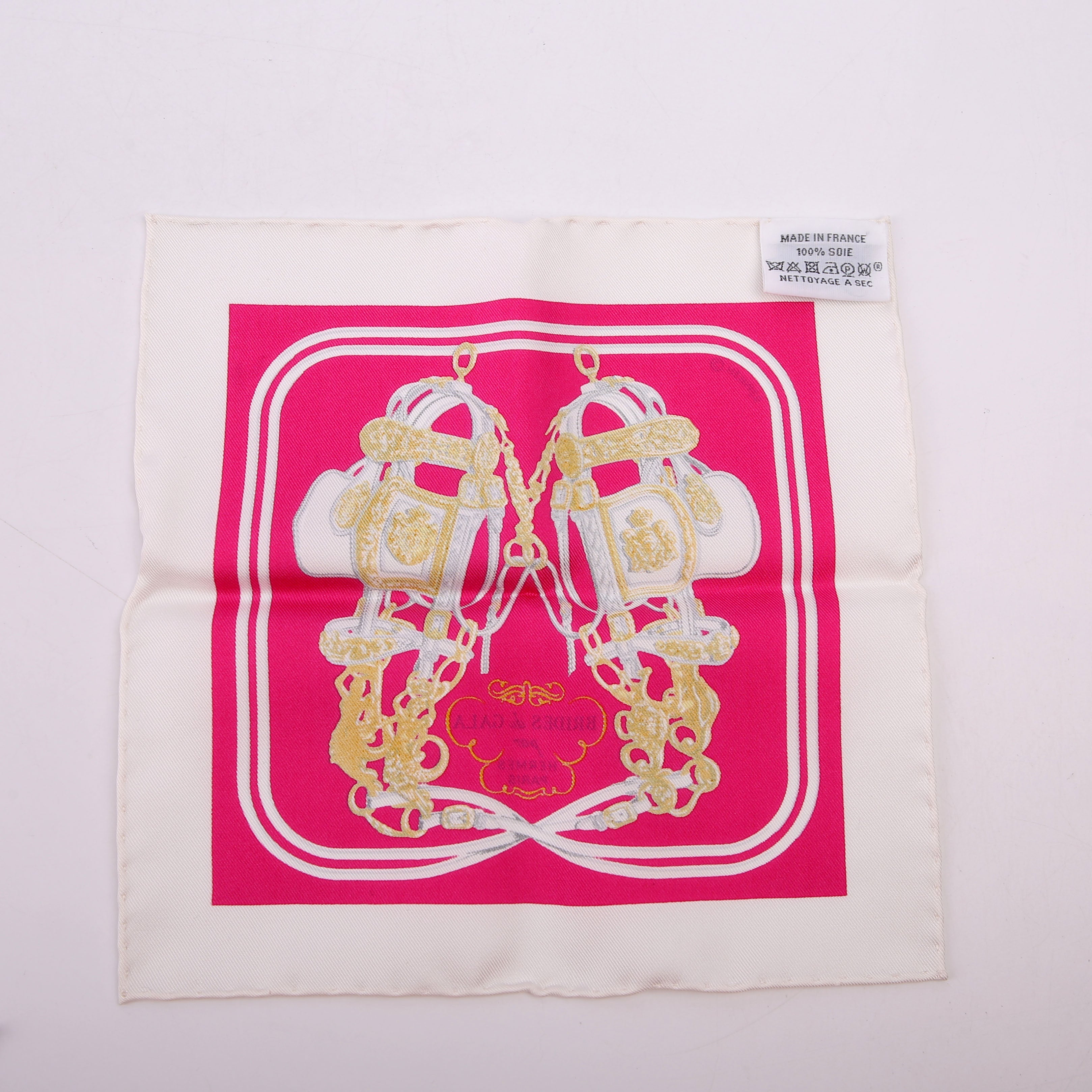Brides De Gala Wash Nano Silk Scarf Pink