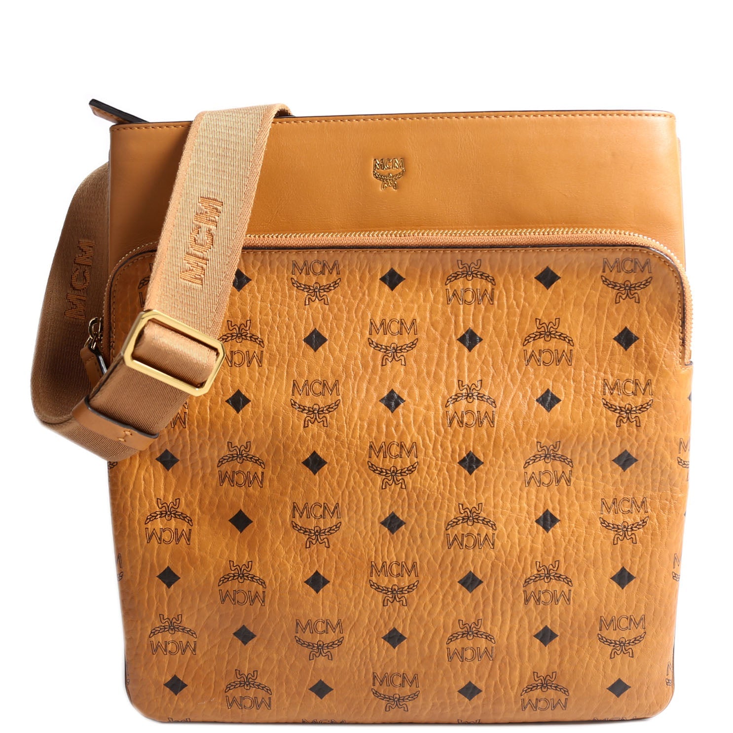 Ottomar Small Visetos Messenger Cognac