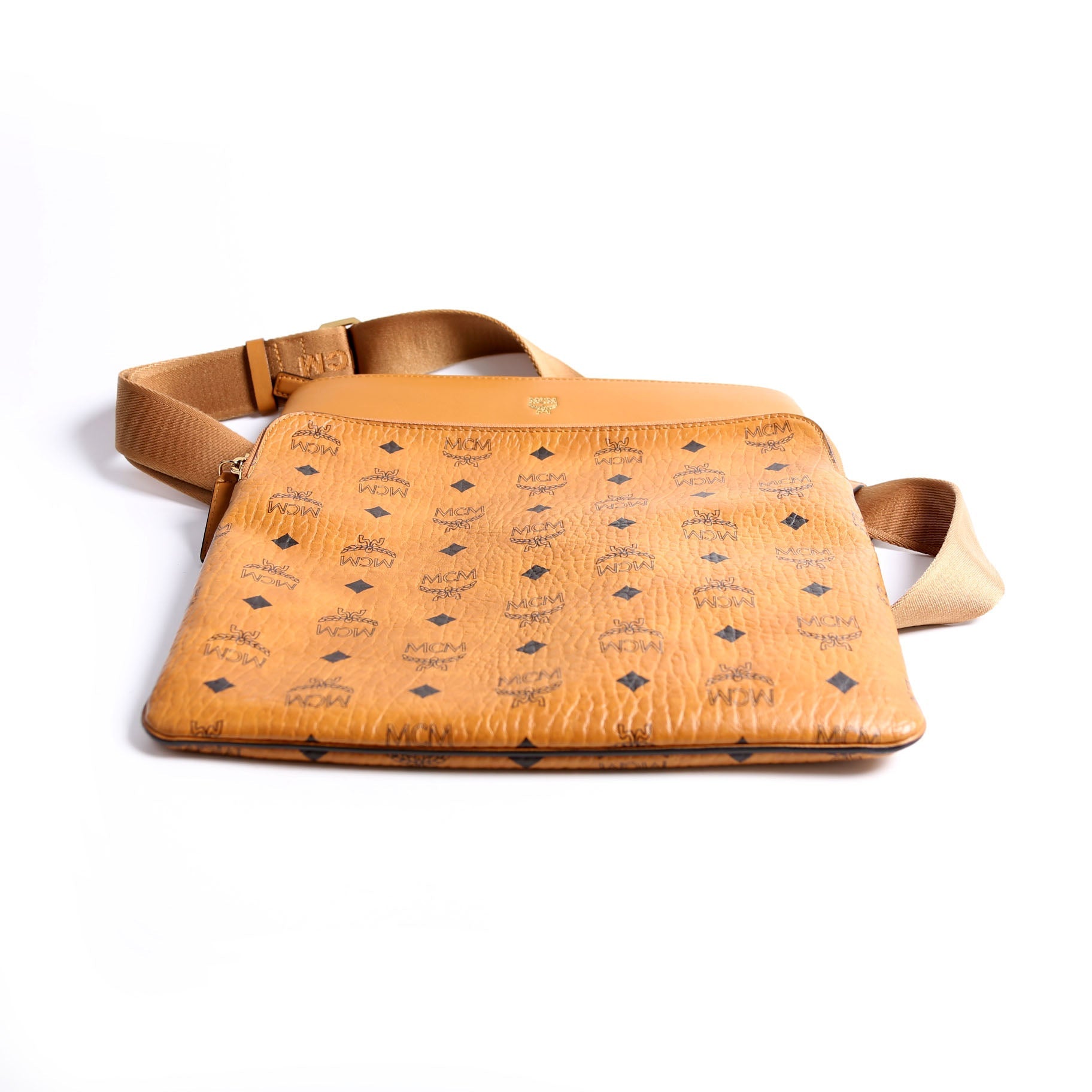 Ottomar Small Visetos Messenger Cognac