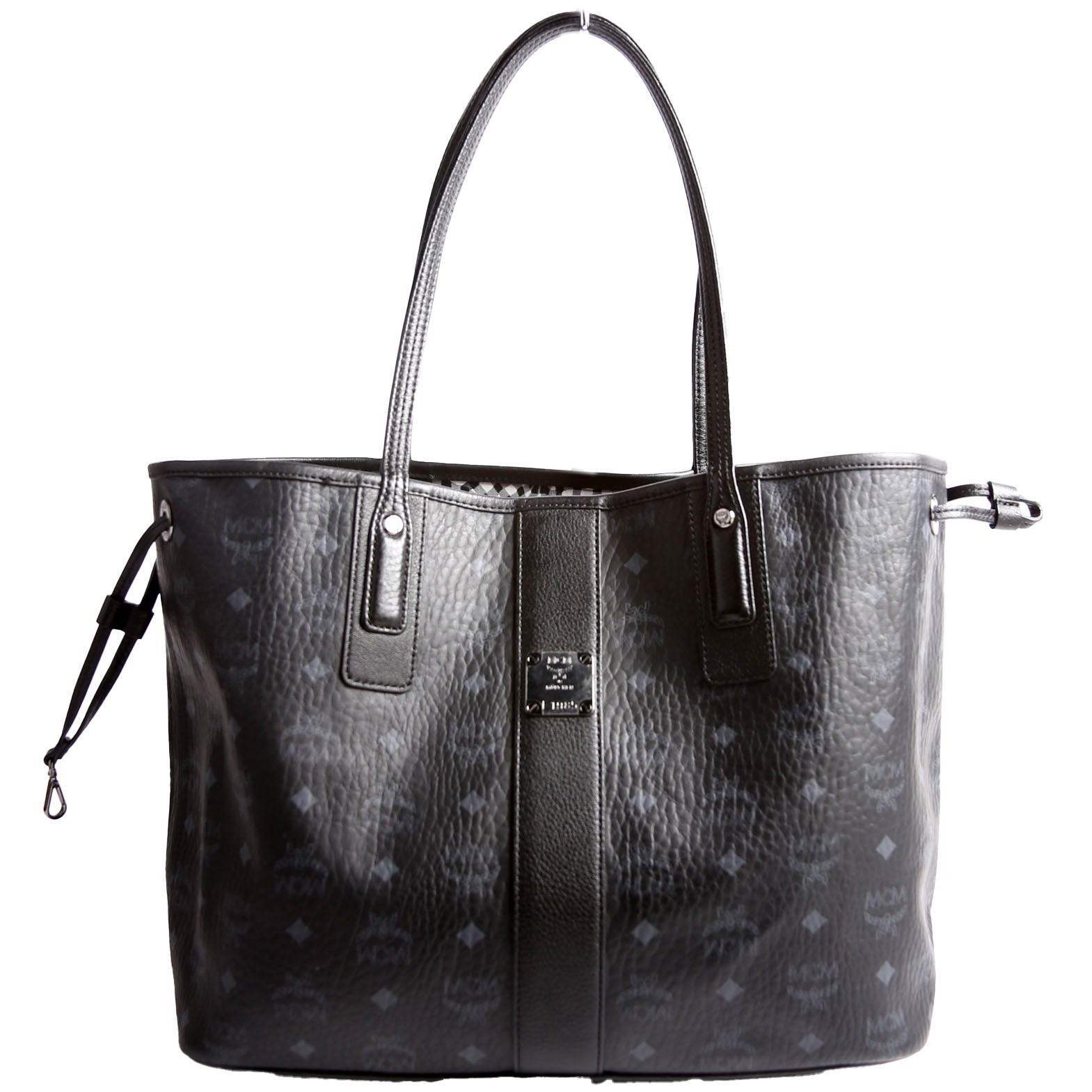 Liz Tote Reversible With Out Pouch Medium Black