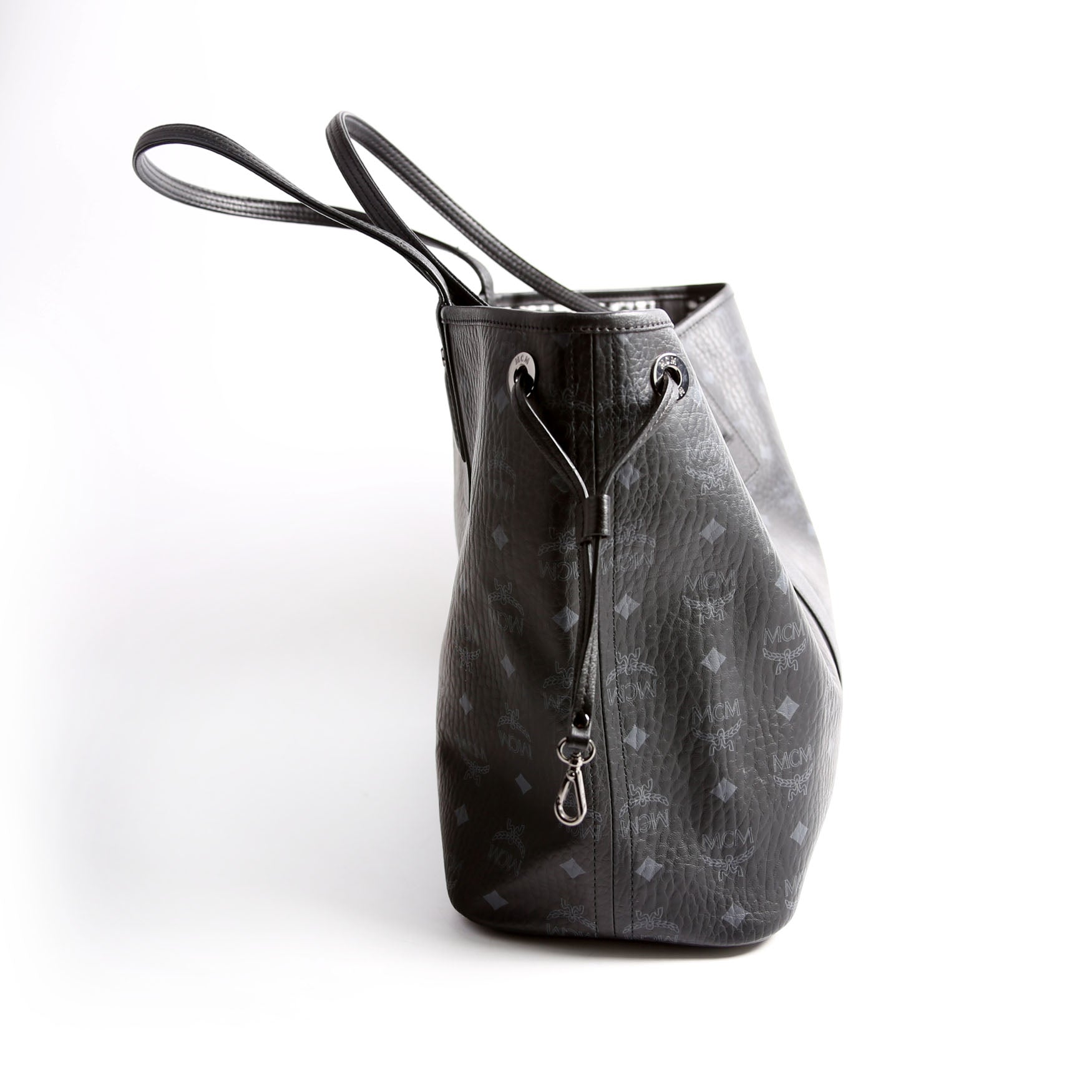 Liz Tote Reversible With Out Pouch Medium Black