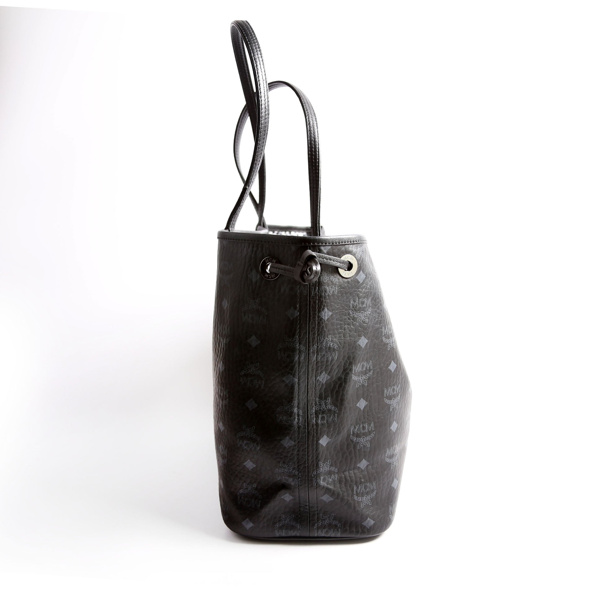 Liz Tote Reversible With Out Pouch Medium Black
